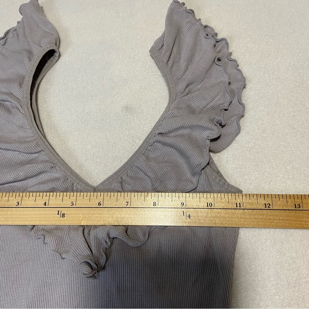ARITZIA WILFRED Danette Bodysuit in Gray Size XS - Picture 7 of 8